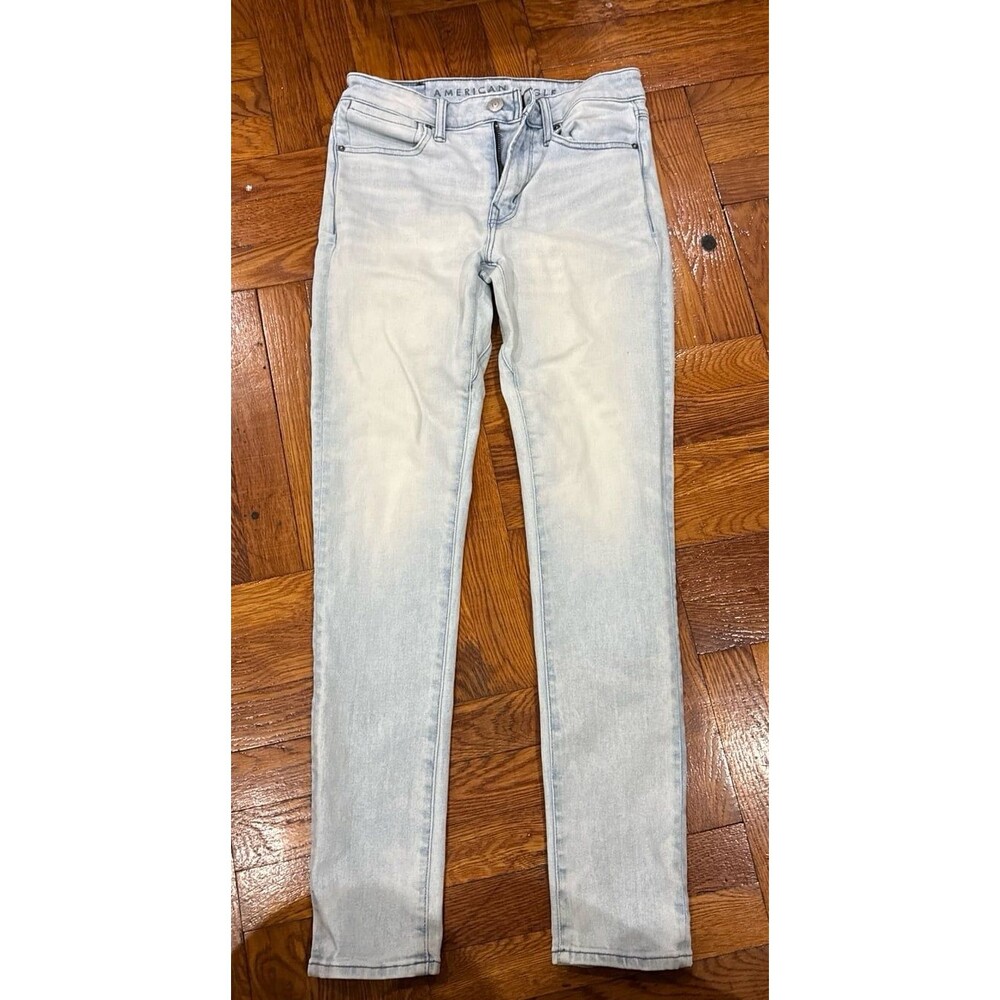 American Eagle temp tech /airflex men’s skinny jeans, light wash 32x30